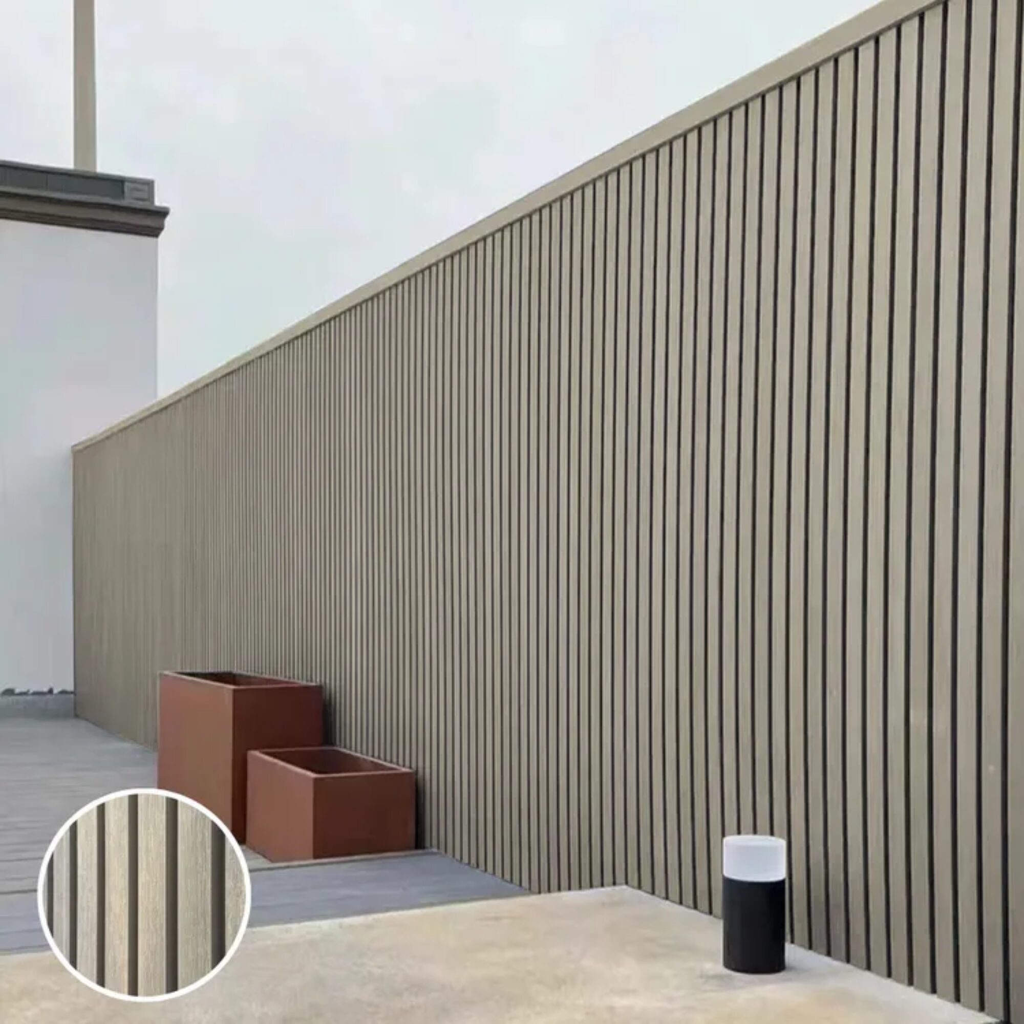 Rivestimento WPC pareti esterne Rovere – 100% Waterproof